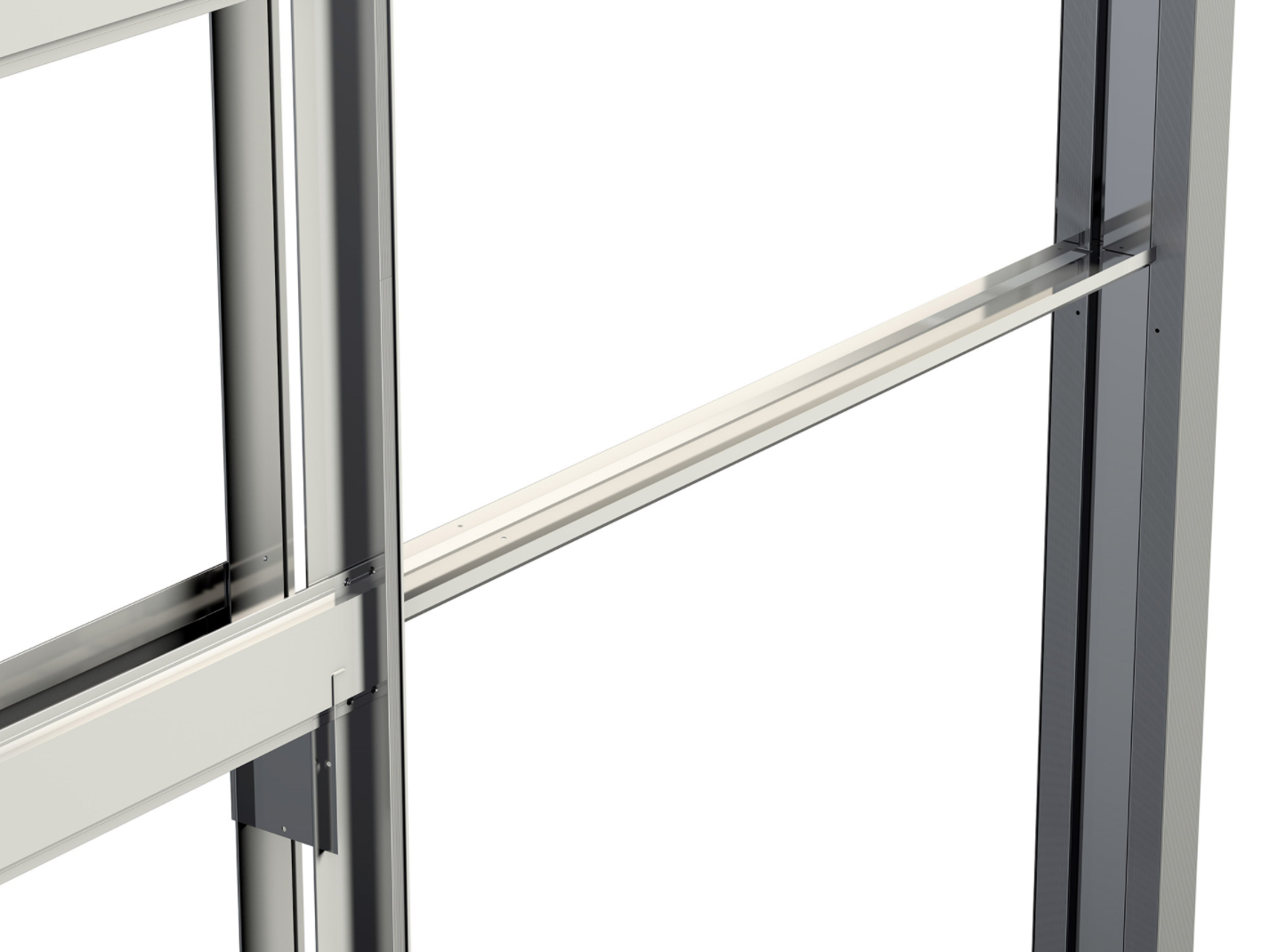 "FINE" (Misure italiane) Controtelaio filomuro per porte scorrevoli cartongesso | PROMANI