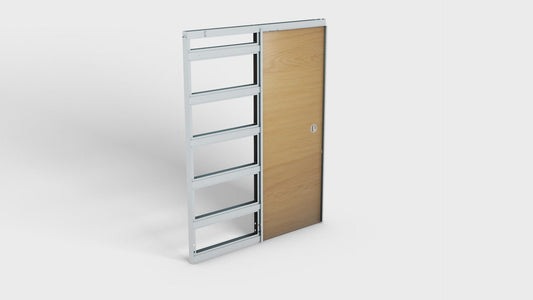 ONE (Misure tedesche) Controtelaio con stipiti per porte scorrevoli cartongesso | PROMANI